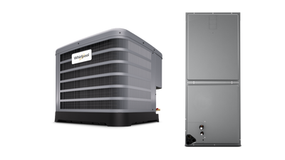 Whirlpool 2 Ton 14 SEER2 AC System — Condenser + Air Handler + 5 kW Heat Strip