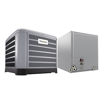 Whirlpool 3 Ton 14.3 SEER2 AC System — Condenser + Cased Coil (R-454B)